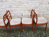 Vintažinės mid century tikmedžio kėdės - nuotraukos Nr. 10