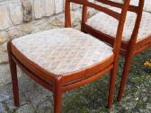Vintažinės mid century tikmedžio kėdės - nuotraukos Nr. 19