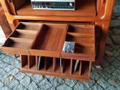 Vintažinė mid century tikmedžio masyvo spintelė - nuotraukos Nr. 8