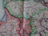1915 m. karinis Rusijos karo zonos žemėlapis - nuotraukos Nr. 9