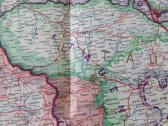 1915 m. karinis Rusijos karo zonos žemėlapis - nuotraukos Nr. 12