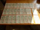 Popieriniai caro 10 rublių banknotai 1909m. 27vnt. - nuotraukos Nr. 2