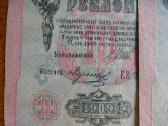 Popieriniai caro 10 rublių banknotai 1909m. 27vnt. - nuotraukos Nr. 18