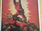 Sovietiniai propagandos plakatai 57x 41 cm
