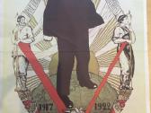 Sovietiniai propagandos plakatai 57x 41 cm - nuotraukos Nr. 3