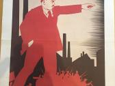 Sovietiniai propagandos plakatai 57x 41 cm - nuotraukos Nr. 5
