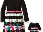 Dollie & Me Big Girls Flower Pop - Long Sleeve