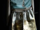 Us Angels Cap Sleeve Metallic Brocade Dress 12m. - nuotraukos Nr. 3