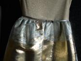 Us Angels Cap Sleeve Metallic Brocade Dress 12m. - nuotraukos Nr. 6