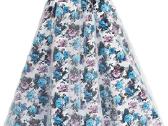 Girls Dress Tulle Overlay Flower Detailing 10-11m.