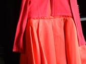 By Jasper Conran Kids Girls Red Textured Dress - nuotraukos Nr. 4