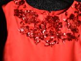 By Jasper Conran Kids Girls Red Textured Dress - nuotraukos Nr. 7