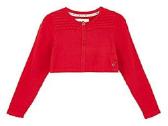 By Jasper Conran Kids Girls Red Textured Dress - nuotraukos Nr. 2