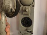 Bunkerio senas Siemens telefonas