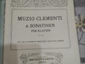 M.klementi sonatos fortepijonui