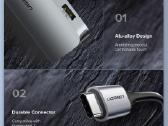 Usb adapteris Ugreen 10 in 1 - nuotraukos Nr. 5