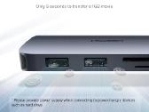 Usb adapteris Ugreen 10 in 1 - nuotraukos Nr. 6