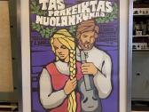 Senovinės lietuviškos kino afišos - plakatai - nuotraukos Nr. 2