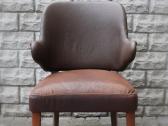 Mid century modern kreslas kede 1960m. Restauruot - nuotraukos Nr. 2