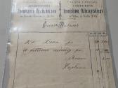 Reta 1901 Wilno Vilniaus šokolodo fabriko sąskaita - nuotraukos Nr. 3