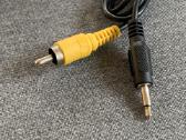 Laidas Rca 3.5mm stereo, 1 m, naujas - nuotraukos Nr. 2
