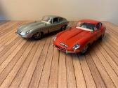 Jaguar E type modeliai 1/18 modeliukai