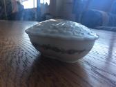 Antikvarinio porceliano papuošalu dėžutė Coalport - nuotraukos Nr. 5