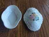 Antikvarinio porceliano papuošalu dėžutė Coalport - nuotraukos Nr. 7