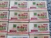 Baltarusijos 5000 rubliu banknotai 14vnt.-4€ - nuotraukos Nr. 5