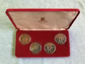 Monetos isle of man 1980m, 1 krona, cu-ni