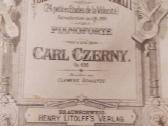 C.czerny Etiudai fortepijonui