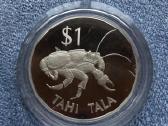 Moneta Tokelau 1980m. 1 dollar, sidabras
