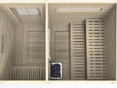 Lauko pirtis - saunas "Rasa" - 2.3 x 3.4 m - nuotraukos Nr. 12