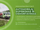 Automobilių utilizavimas.