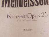 F.mendelssohn- Bartholdy natos fortepijonui