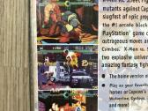 Marvel Comics - X-men Vs. Street Fighter - Ps1 - nuotraukos Nr. 20