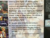 Marvel Comics - X-men Vs. Street Fighter - Ps1 - nuotraukos Nr. 21