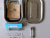 Sterilizatoriai su švirkštais
