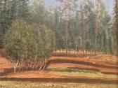 Painter Fritz Busse -Landscape 1934 ,Germany - nuotraukos Nr. 4