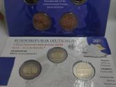 5x2 Eur (A, D, F, G, J) Vokietijos monetų rinkinys - nuotraukos Nr. 9