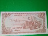 Vietnamas 200 Dongų 1987m. Unc - nuotraukos Nr. 2