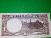 Pietų Vietnamas 1 Dongas 1964m. Unc - nuotraukos Nr. 2