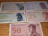 Indonezija 1-50 Senų 1964m. Unc