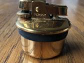 Ronson angliškas onikso akmens dujinis žiebtuvėlis - nuotraukos Nr. 3