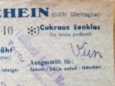 1943m. Cukraus ženklas Lietuva Vokietija - nuotraukos Nr. 2