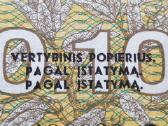 1991 m. 0.10 talonas su klaida Retas - nuotraukos Nr. 2