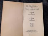 Knyga . Le francais de tous les jours 1931 m. - nuotraukos Nr. 2