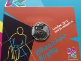 Moneta UK 2012m 50 pensu wheelchair rugby