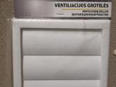Ventiliacinės žaliuzinės grotelės Vagner mv 100 j