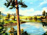 Paveikslas, Lietuva Janušas Česlovas drobė/aliejus - nuotraukos Nr. 5